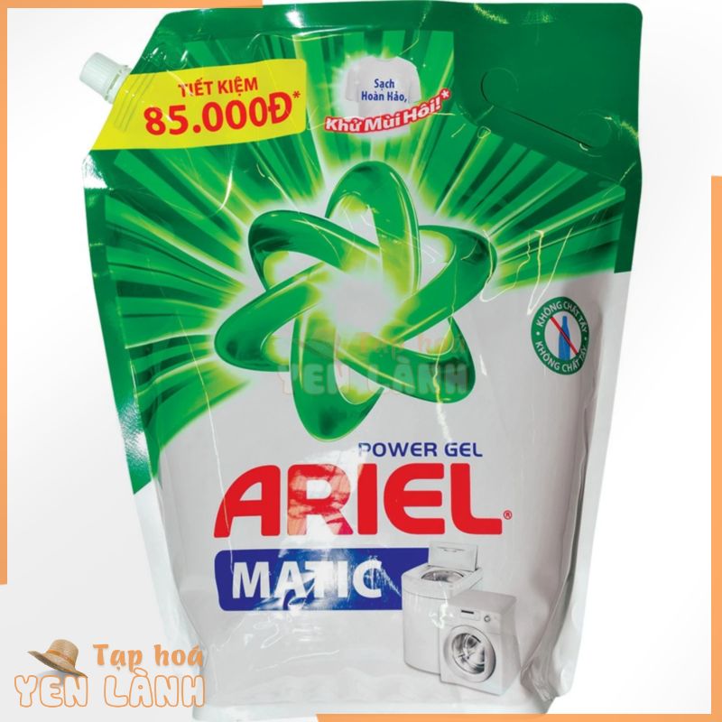 Nước giặt Ariel Matic túi 3.6kg