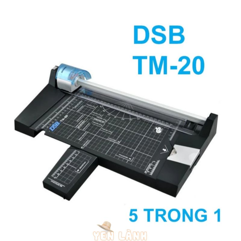 Bàn cắt giấy A4 DSB TM-20 , 5 chức năng trong 1 máy cắt giấy