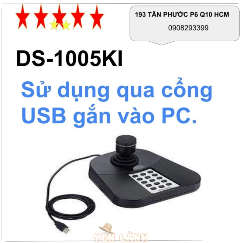 Ds-1005Ki Bàn Điểu Khiển Camera Sp Dom Cổng Usb