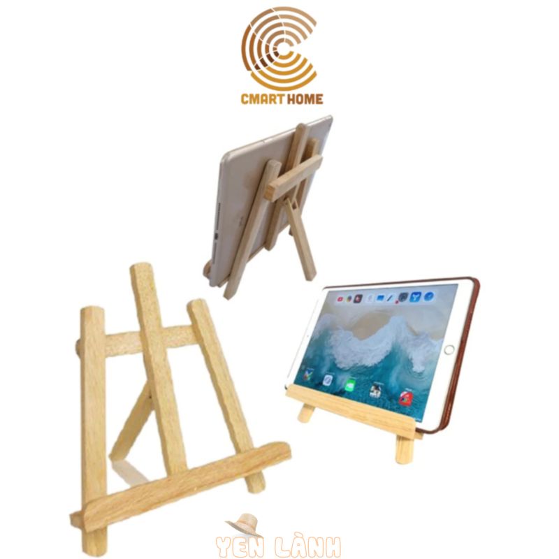 Giá đỡ điện thoại, đỡ Ipad, giá đọc sách, trang trí decore bàn làm việc – Gỗ Đức Thành 48121