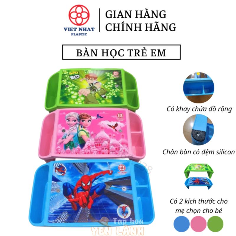 Bàn học sinh bằng nhựa cho bé có 2 size 1829-1830 – Việt Nhật Plastic HN