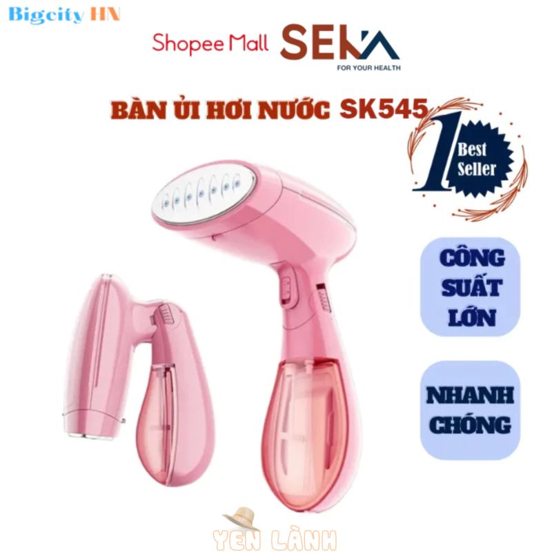 Bàn Là Hơi Nước Cầm Tay Mini SK545,Công Suất 1500W – bàn ủi hơi nước gấp gọn cầm tay mini mẫu mới 2024