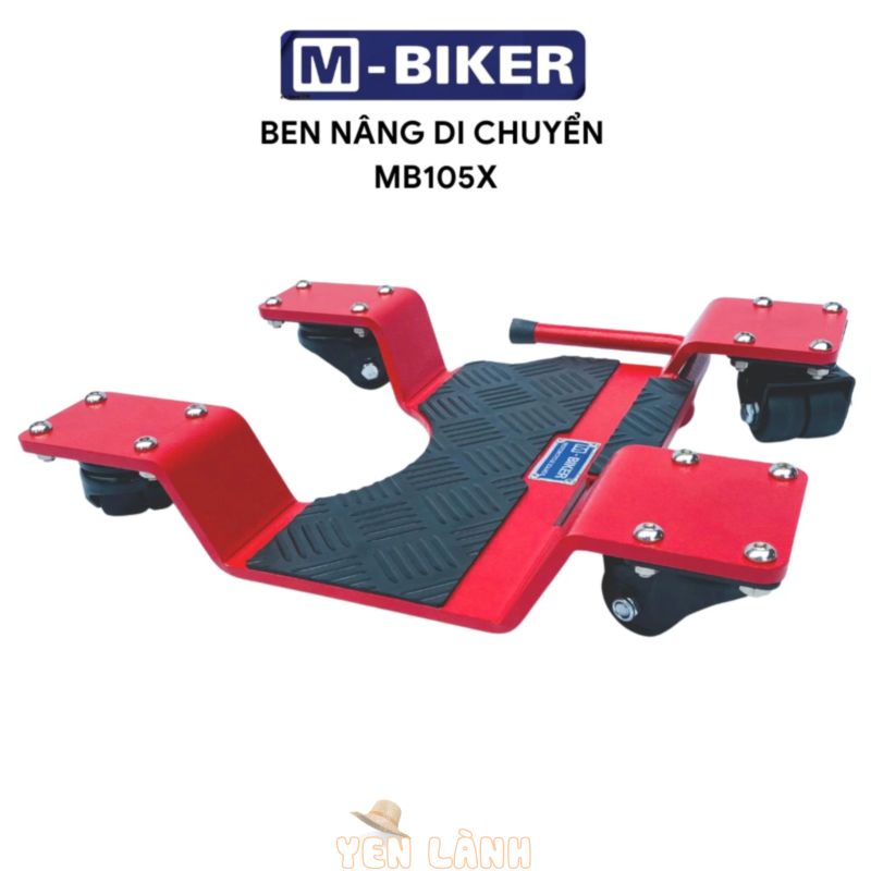 Bàn nâng xe máy moto di chuyển chân chống đứng của Mbiker Mb105x