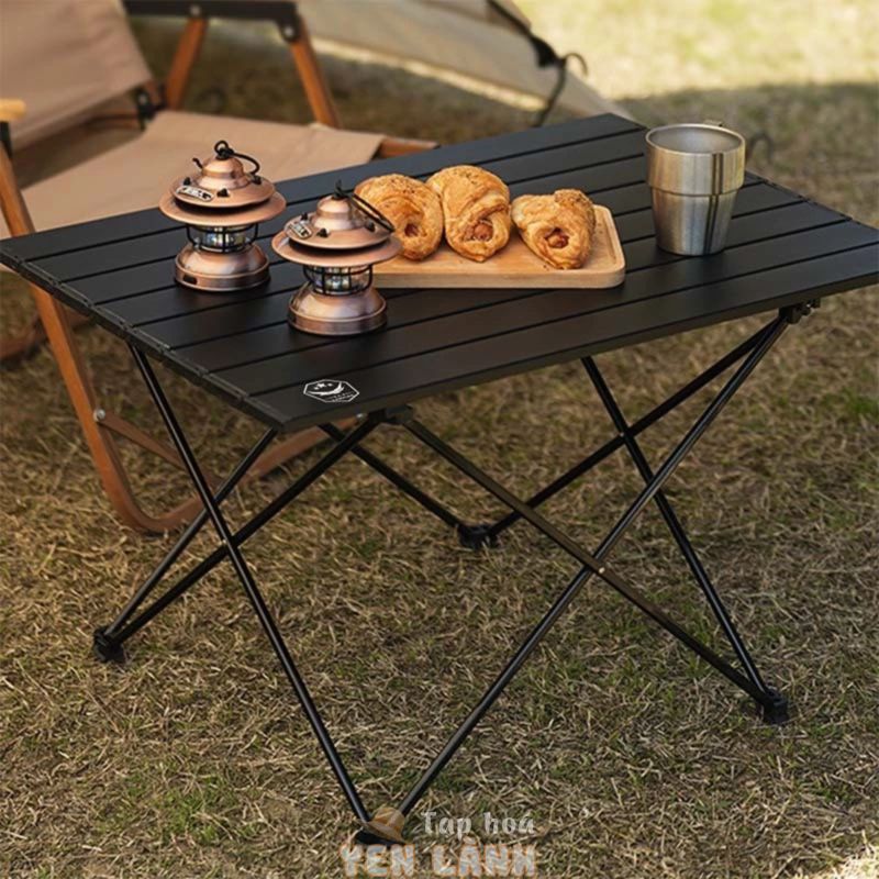 Bàn dã ngoại xếp gọn picnic du lịch gấp gọn Thương hiệu cao cấp VCP Camping, hợp kim nhôm siêu nhẹ với độ bền cao [DCP3]