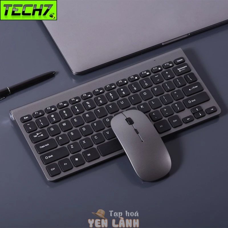 Bộ Bàn Phím Chuột không dây W201 nhỏ gọn – cho máy tính , Laptop , điện thoại , máy tính bảng