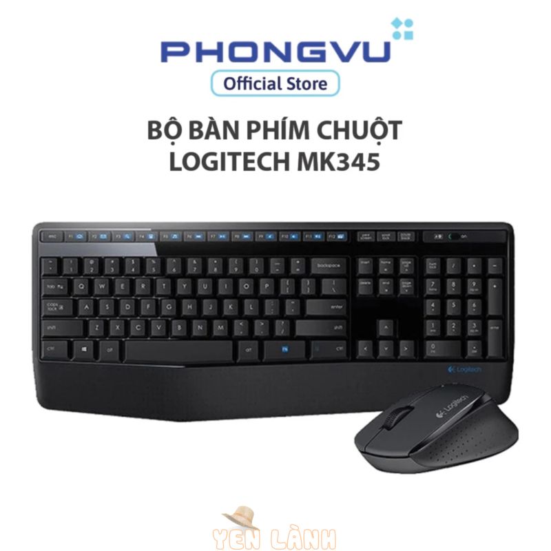 Bàn phím+Chuột máy tính Logitech MK345 – Bảo hành 12 tháng