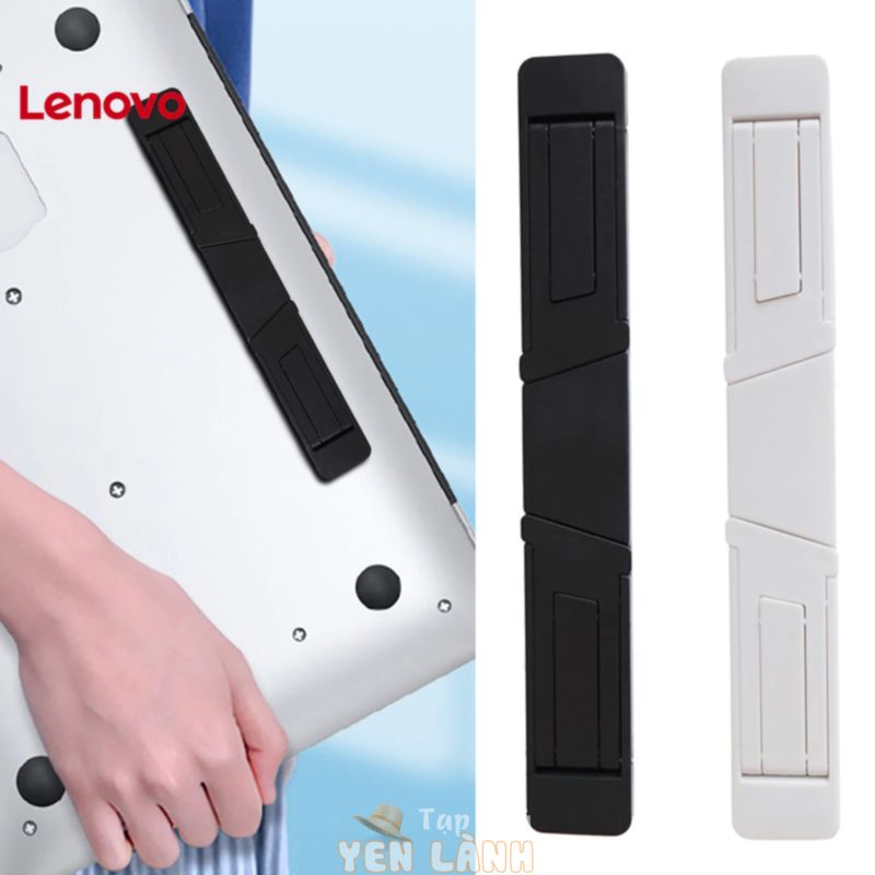 Lenovo-portable Gấp Laptop Giá Đỡ Để Bàn Nhựa Nâng Chân Đế Tản Nhiệt Mỏng Có Thể Gập Lại Giá Đỡ Cho Laptop Điện Thoại Máy Tính Bảng Bàn Phím Đồ Dùng Văn Phòng