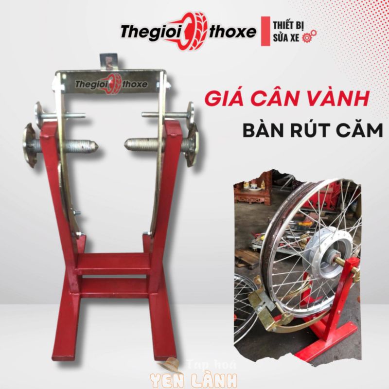 Giá cân vành, bàn rút căm xe máy chất lượng cao – Thế Giới Thợ Xe