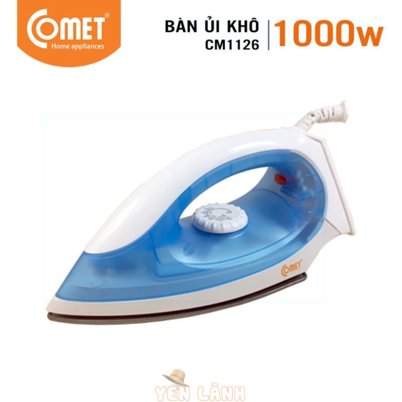 Có hỏa tốc – Bàn ủi khô COMET CM1126