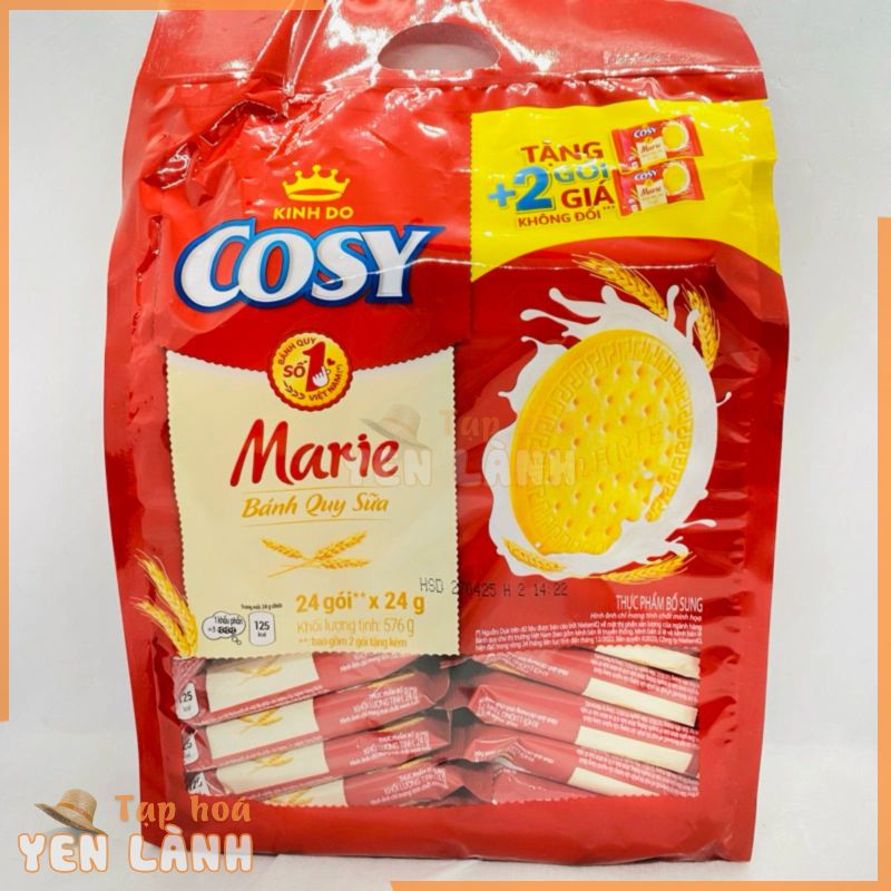 Bánh quy sữa Marie Cosy túi to 528g