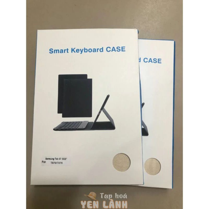 Bao da Samsung Galaxy Tab S7 T870 T875, Tab S6 T860 T865 kèm bàn phím Bluetooth Smart Keyboard kết nối nhanh SM