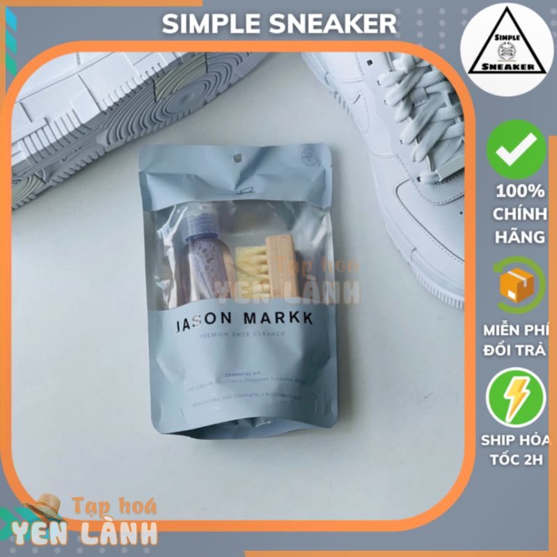 Bộ Vệ Sinh Giày Cao Cấp Jason Markk 120ml Chính Hãng  SIMPLE SNEAKER  Chai Tẩy Giày Làm Sạch Giày Jason Markk Premium