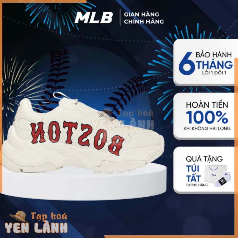 [ FULLBOX HIDDENTAG ] Giày MLB Chunky Bigbal Boston Độn Đế Chính Hãng. Giày Thể Thao Nam Nữ Độn Đế Chính Hãng