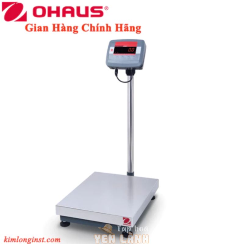 Cân bàn điện tử số 150kg x 0.02kg, Mã: D24PE150FL, thương hiệu: Ohaus, dùng trong phòng thí nghiệm