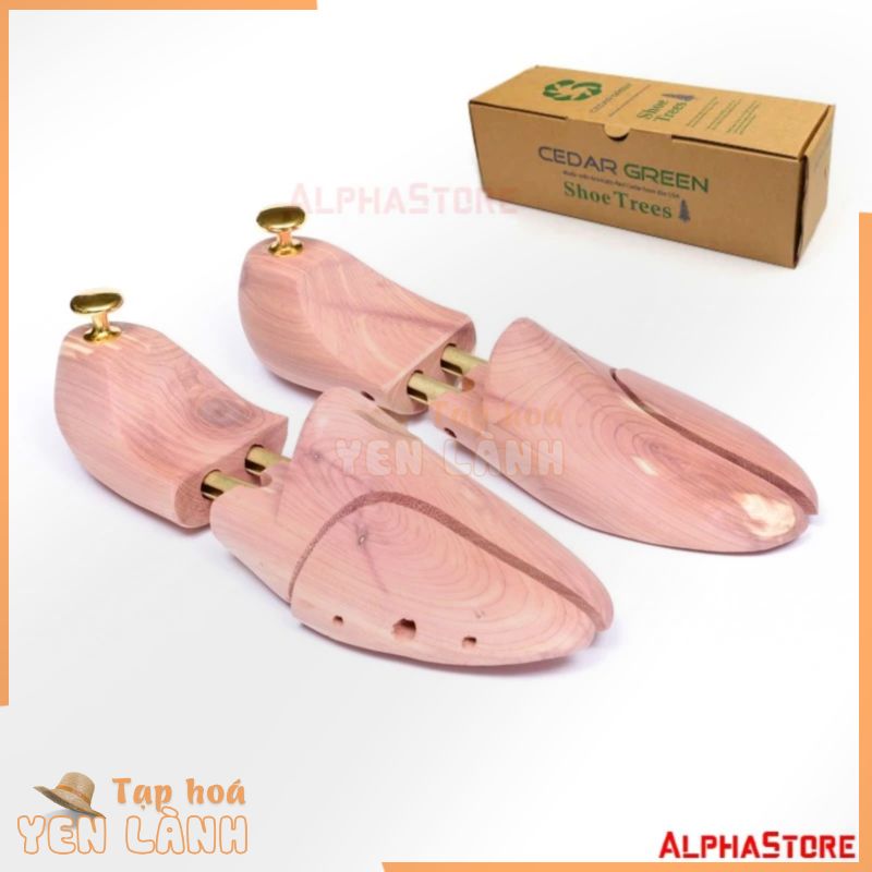 Cây Giữ Form Giày Gỗ Tuyết Tùng Hiệu Cedar Green – Shoe Tree Gỗ Thơm Mùi Đặc Trưng, Hút Ẩm, Giữ Phom Dáng Giầy (Đủ Size)