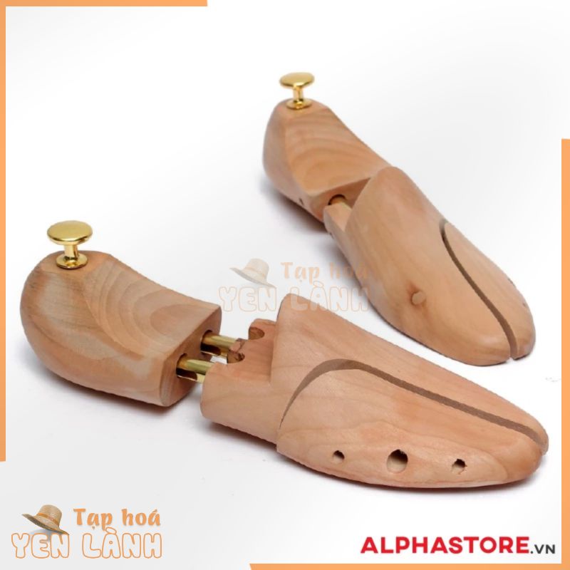 Shoe Tree – Cây Giữ Form Giày Gỗ Gụ Tự nhiên – Không Mùi, Hút Ẩm Hiệu Quả, Giữ Phom Giầy Dài Lâu (Đủ Size)