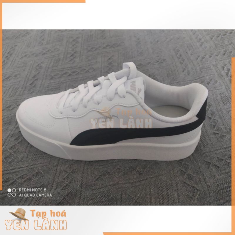 [AUTH] GIÀY PUMA SKYE CLEAN TRẮNG ĐEN CHÍNH HÃNG 380147 04 bill Hàn