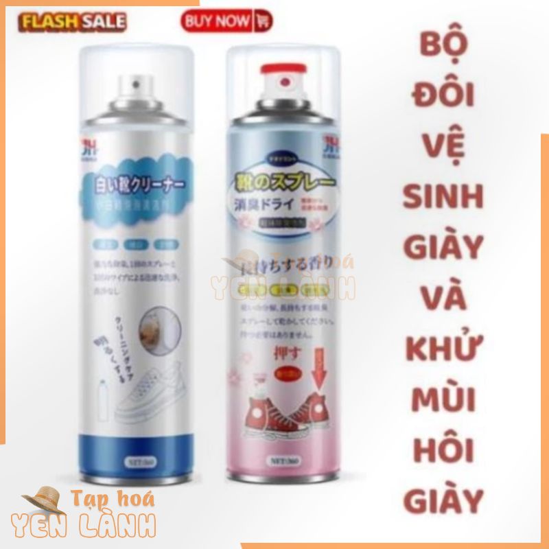 Combo vệ sinh giày và Khử mùi hôi giày đến từ thương hiệu nhật bản 2023