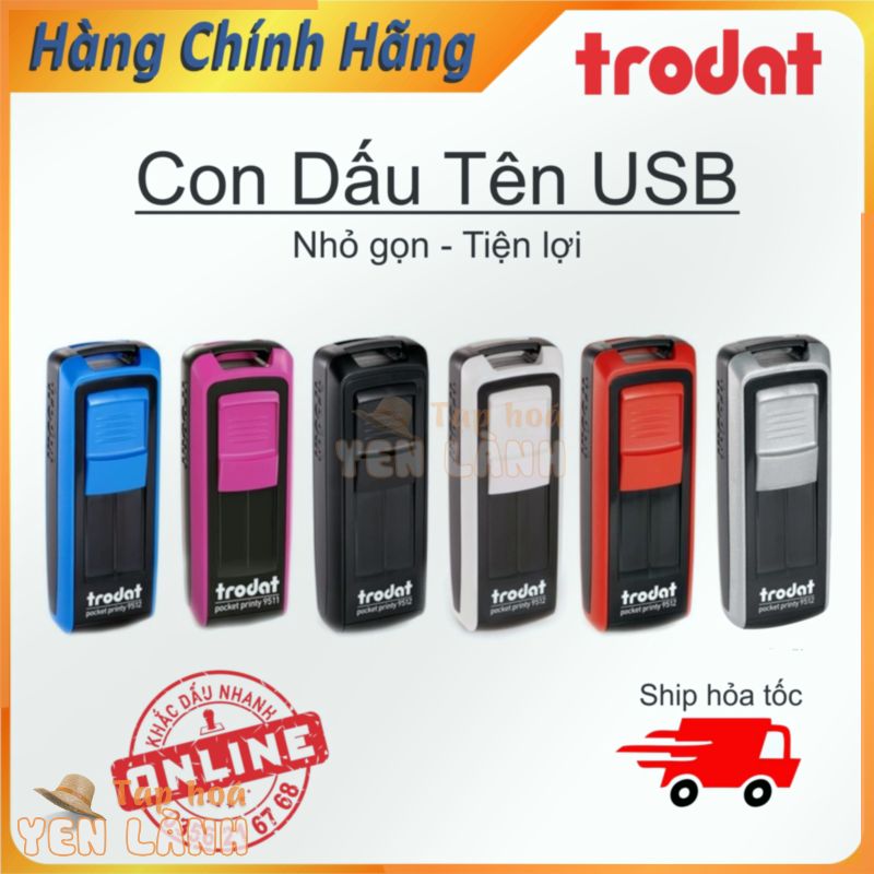 con DẤU Tên bỏ túi nhỏ gọn – kích thước tiện lợi dễ dàng mang đi