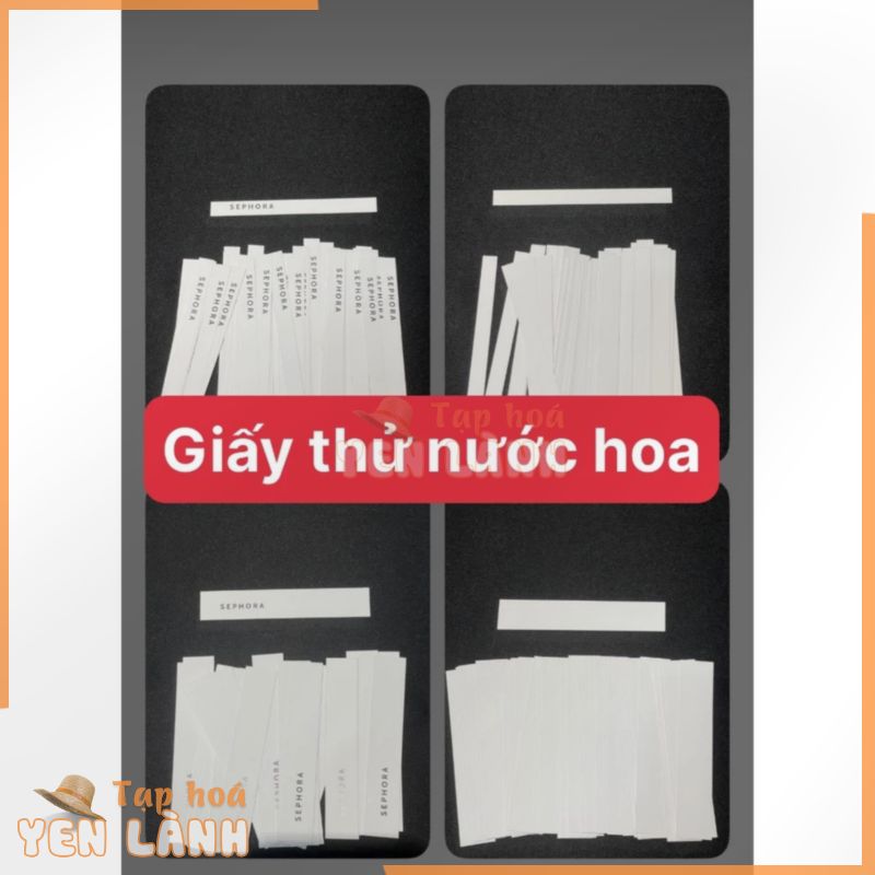 GIẤY THỬ NƯỚC HOA, TÚI ĐỰNG GIẤY THỬ TRÁNH BAY MÙI (NHẬN ĐẶT IN LOGO RIÊNG TỪ 1.000)