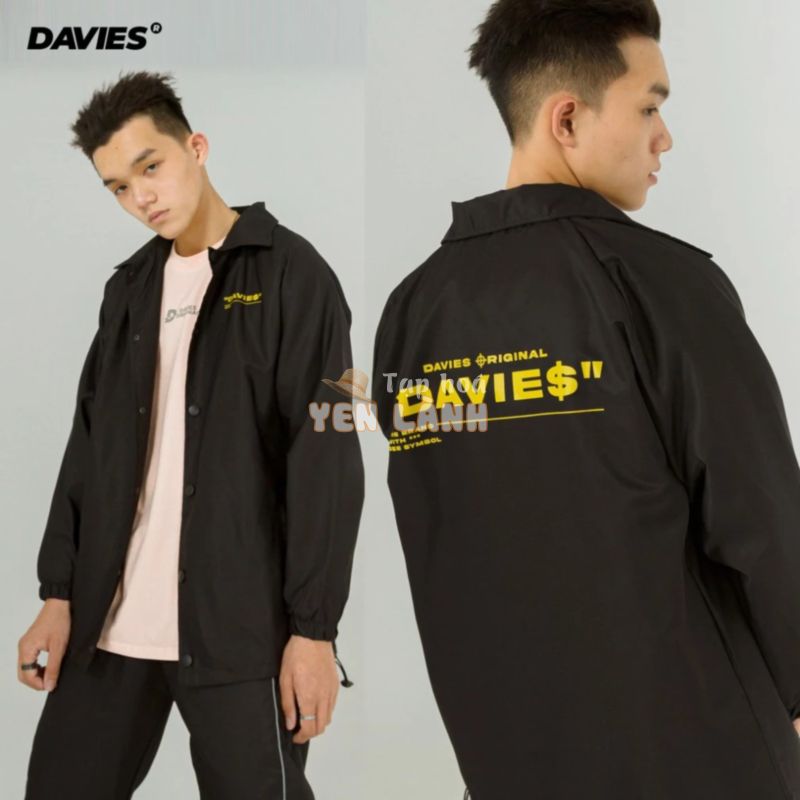 Áo khoác dù cổ bẻ basic form rộng Under – Jacket local brand DAVIES