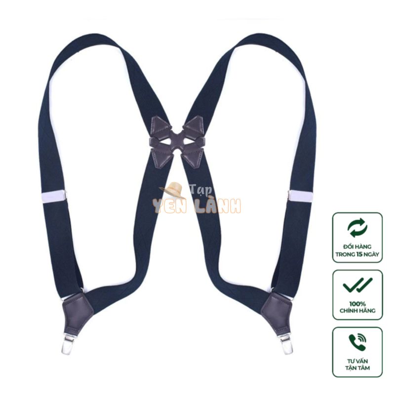 Dây Đai Quần Chữ X Cao Cấp Holster Suspenders X Thiết Kế Sang Trọng, Lịch Lãm – Hàng Cao Cấp