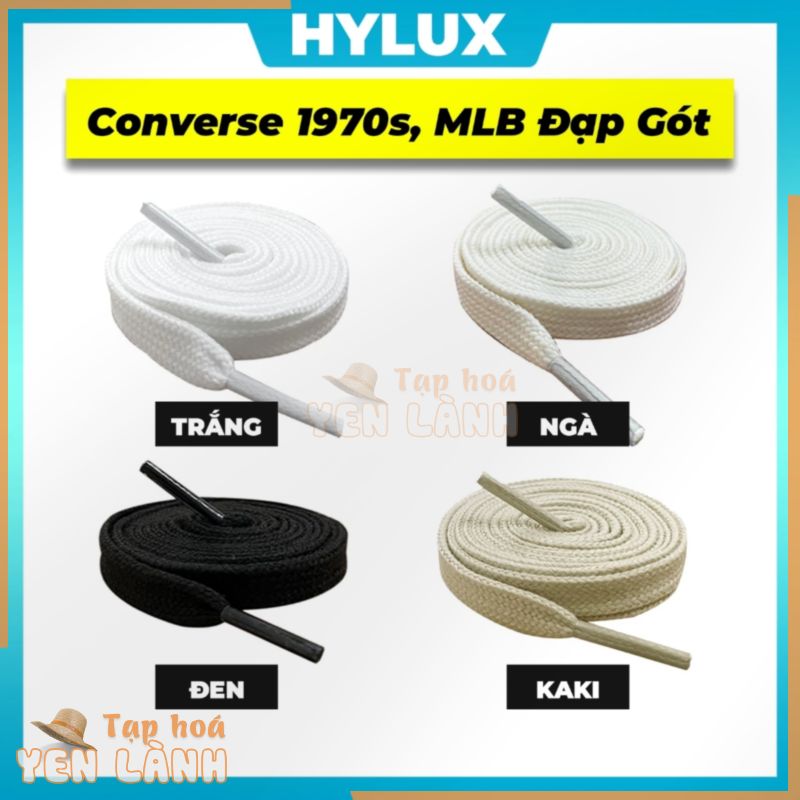 Dây Giày Converse 1970s Chính Hãng Thay Thế Chất Lượng Cao 4 Màu – Dây Giày HYLUX