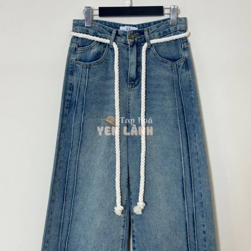 Dây Thừng Làm Thắt Lưng Belt Phụ Kiện quần jean baggy nam nữ unisex dây nịt Brokeboiz bản to 1.8m