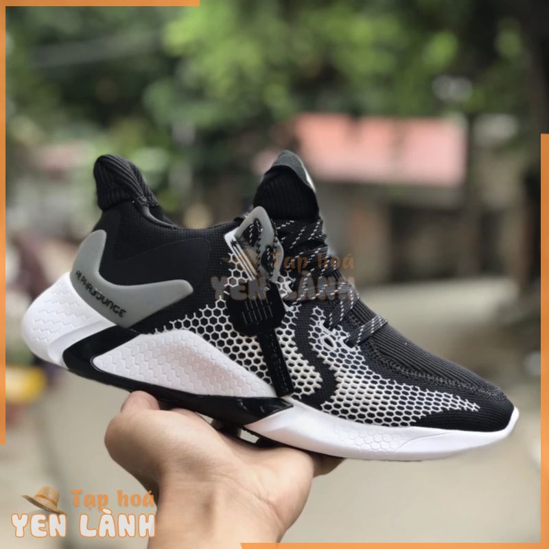 [FULL BOX] Giày thể thao Adidas Alphabounce Instinct M 2020 đen đế trắng AD002 – Giày nam nữ cao cấp SPACESNEAKER