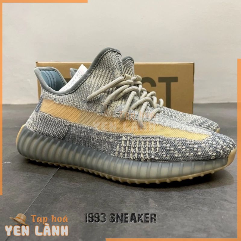 [1993 SNEAKER] Giày Sneaker cổ thấp Yeezy350 Israfil bản đế hạt nén| Full box rút cứng