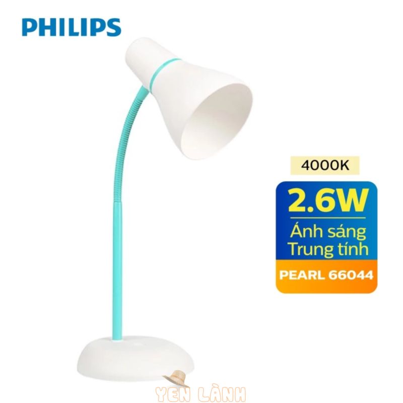 Đèn bàn LED Philips Pearl 66044 2.6W 4000K – Ánh sáng trung tính