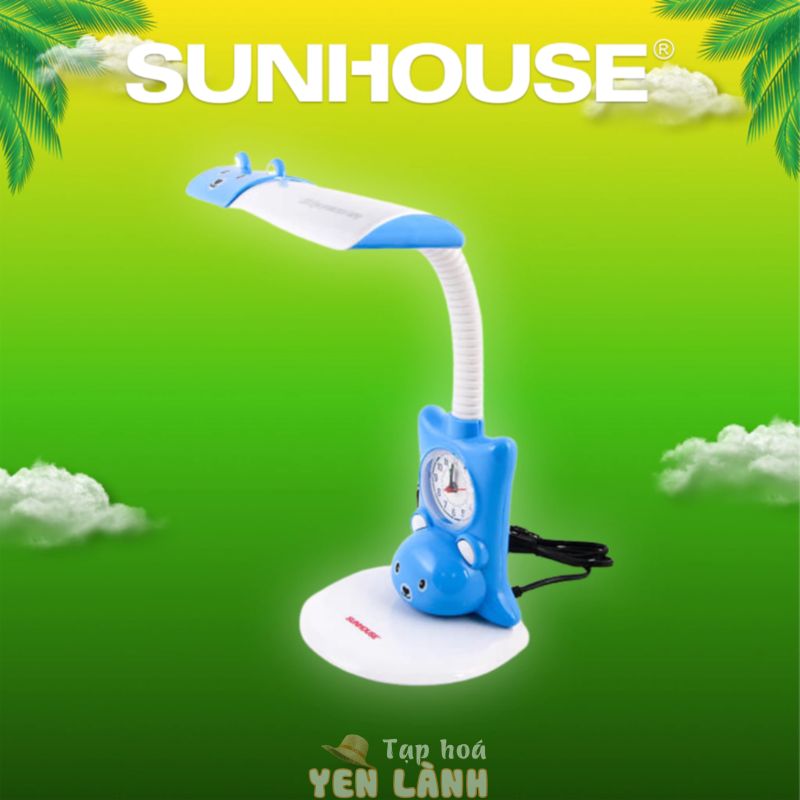 [Mã BMLT30 giảm đến 30K đơn 299K] Đèn bàn SUNHOUSE SH-SL-10LEDB – Bảo hành chính hãng 12 tháng