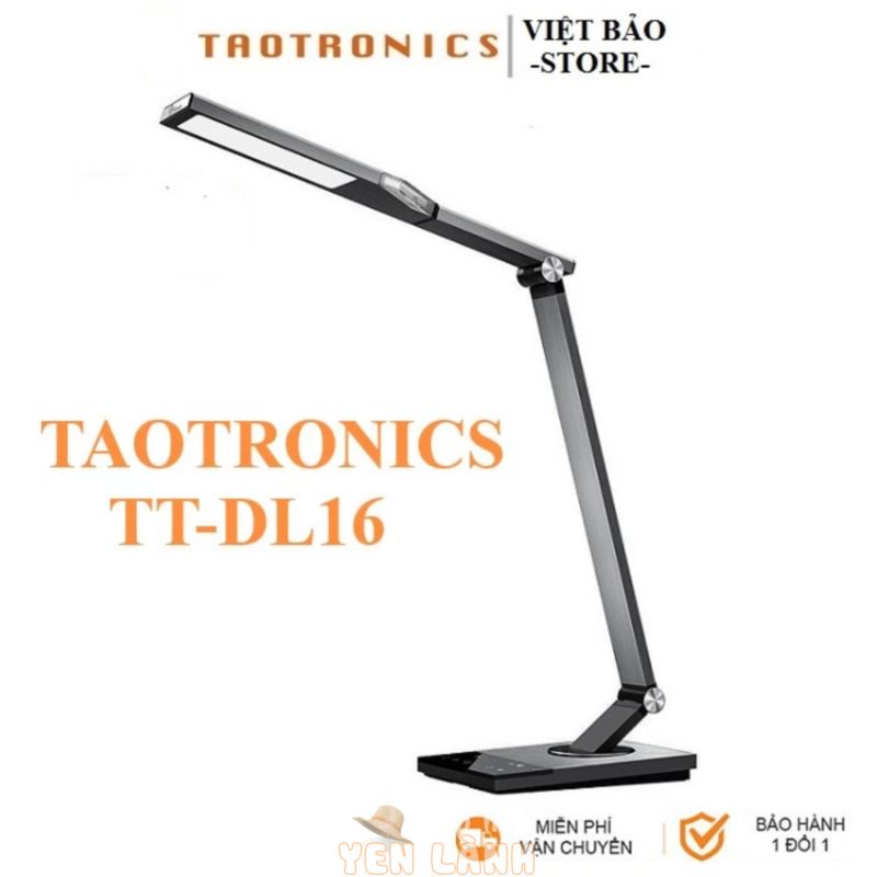 Đèn LED Để Bàn Thông Minh TaoTronics TT-DL16, 12W, 5 Chế Độ Ánh Sáng, 6 Mức Sáng, Thân Kim Loại