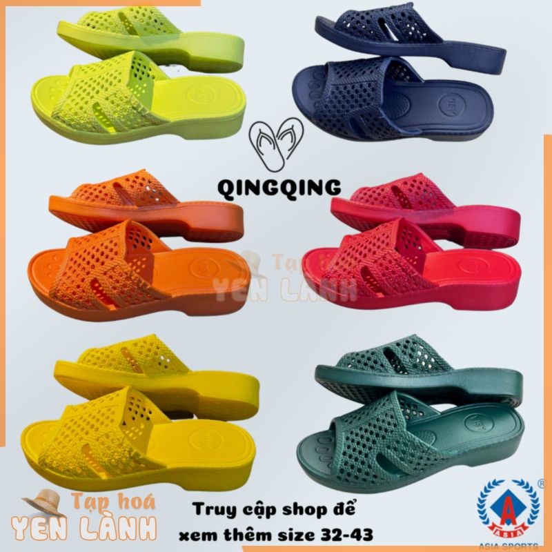 Dép tổ ong,dép đi trong nhà ASIA (size 39 -44) form chuẩn- Hàng chính hãng,đế dày 3.5cm