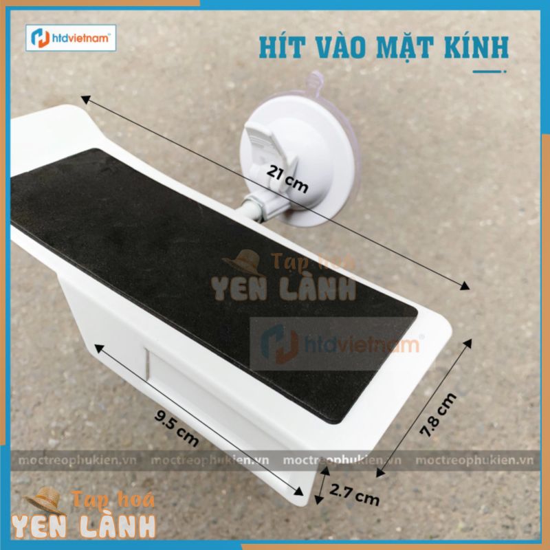 Kệ Trưng Bày GIàu Dép Dạng Hít Vào Mặt Kính GD-D001