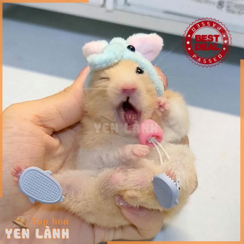 Dép Bông Đi Trong Nhà Hình Cá Mập / Chuột Hamster Dễ Thương