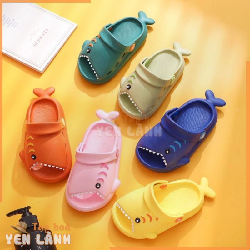 Dép Trẻ em Baby Shark Hình cá Mập cute ngộ nghĩnh cho bé yêu