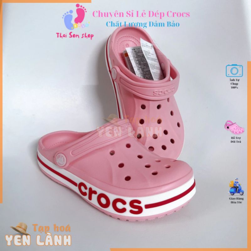 [ Tặng 10 Sticker] Dép crocs baya Cho bé trai bé gái thái sơn shop sỉ lẻ sục cross Nam nữ trẻ em hàng xuất khẩu form đep