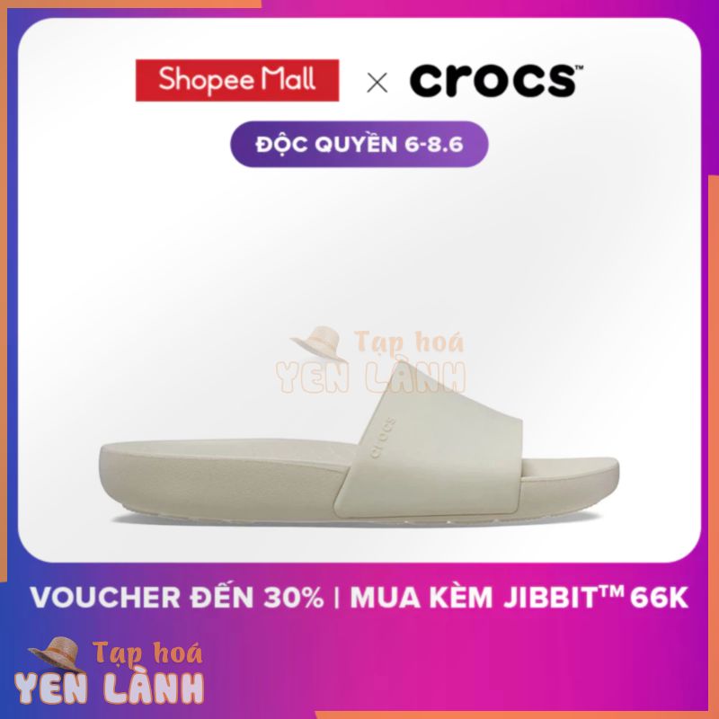 Dép Quai Ngang Nữ Crocs Splash – Bone