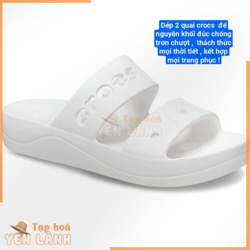 VNXK DƯ XỊN ; DÉP 2 QUAI CROCS