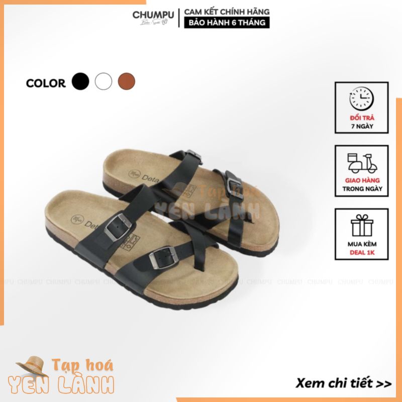 Dép Xỏ Ngón Birken Nam Nữ Đế Trấu, Dép Unisex Phong Cách BirkenStock – ChumpuShop CP-DETA22