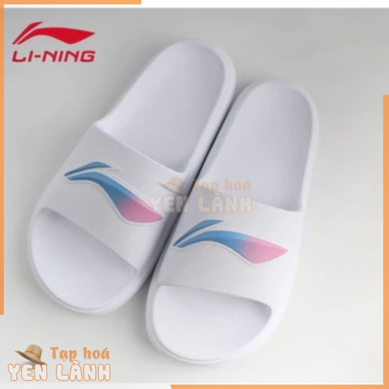 Dép đúc siêu nhẹ Lining logo dán dành cho nam – (Sẵn ghi sáng)