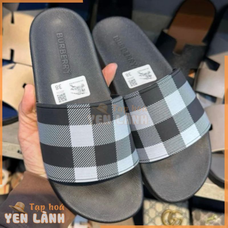 [Free-Ship] Dép nam quai ngang BBr thời trang sang trọng, thanh lịch. Đế đúc nguyên khối, Full size 38-43. Hàng sẵn kho.