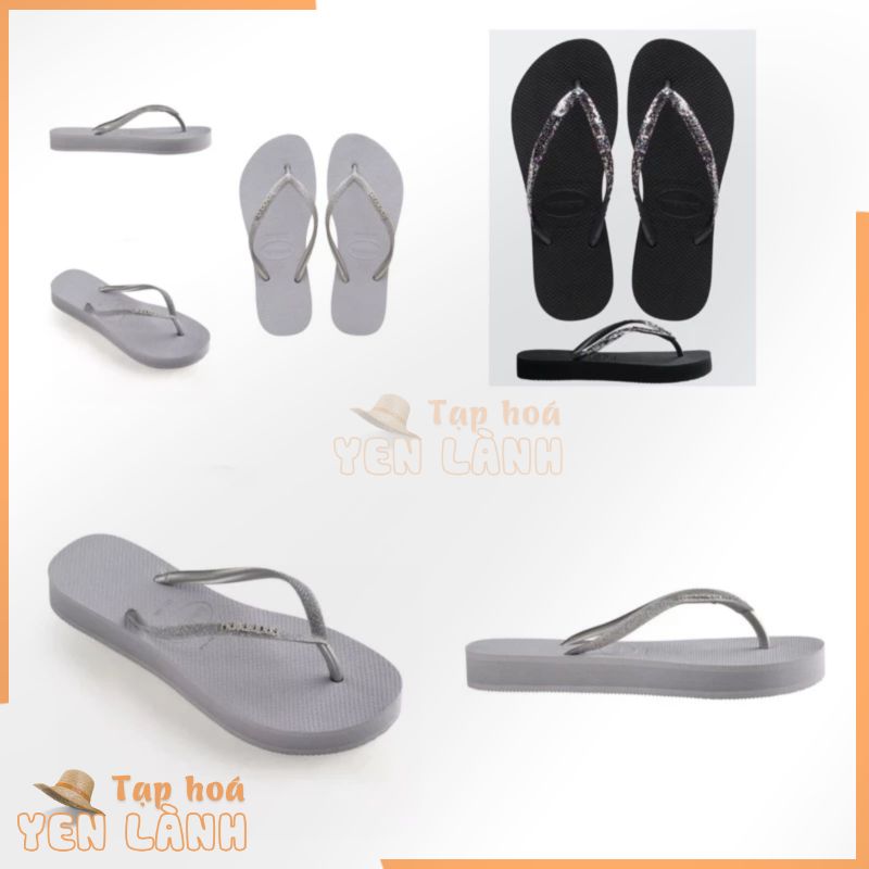 Dép sỏ ngón đế cao 2.5cm Havaianas mỹ