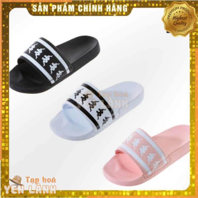 [Chính hãng-FAKE đền gấp 10] Dép Kappa KKSD213N2 BLK KKSD213N2 WHT  Giảm 20K Khi Nhập Mã