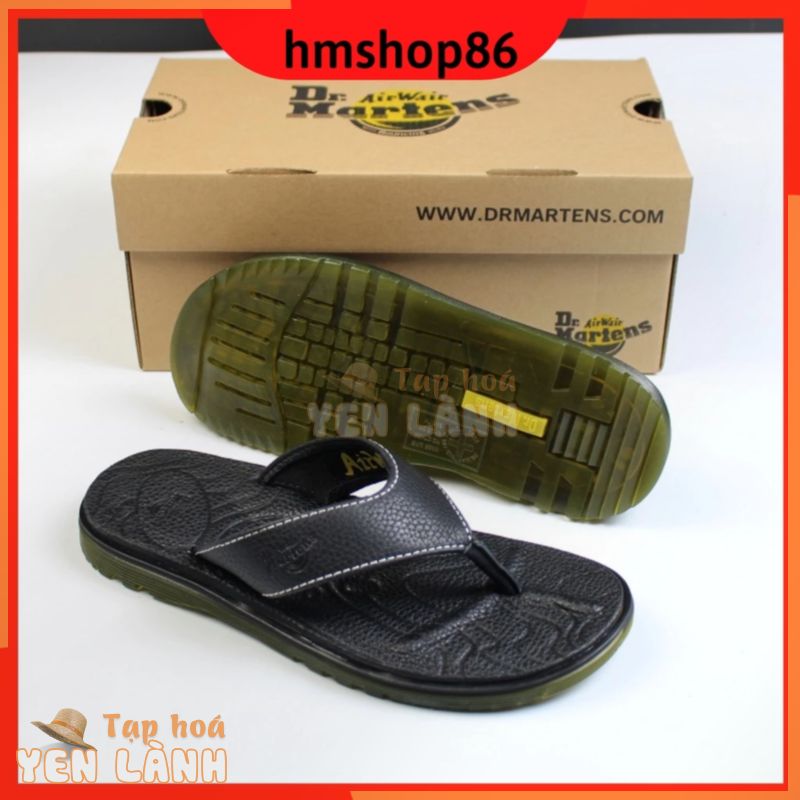 Dép Da Nam Quai Kẹp . Dép Dr.Martens Packer 2A92 Thailand