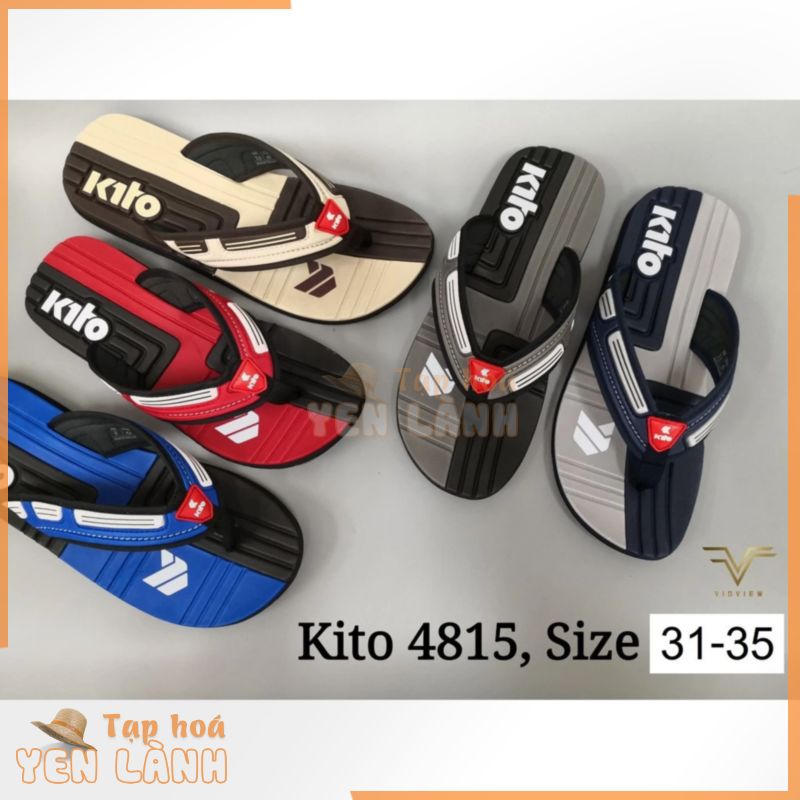 [KiTO แท้จริง]Dép Kẹp Kito 4815 Nam&Nữ Nhập Khẩu Thái Lan(Size36-43)