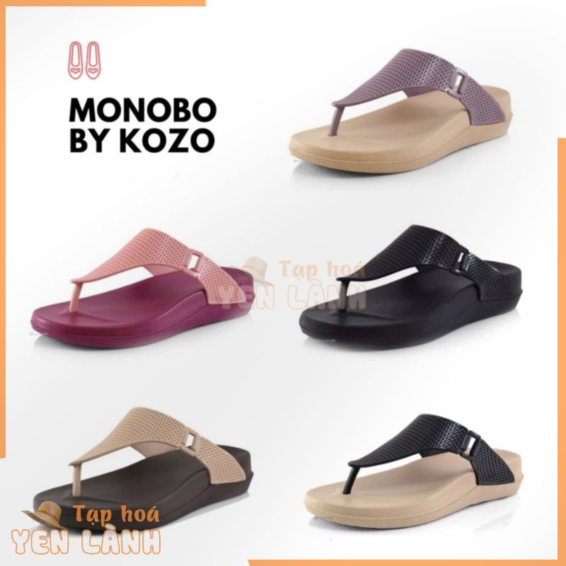 Dép Thái Lan Nữ MONOBO MONIGA 6.4 Xỏ Ngón Đế Cao 3.5cm, Dép Xỏ Ngón Nữ Thái Lan Siêu Nhẹ, Dép Kẹp Nữ Đế Cao