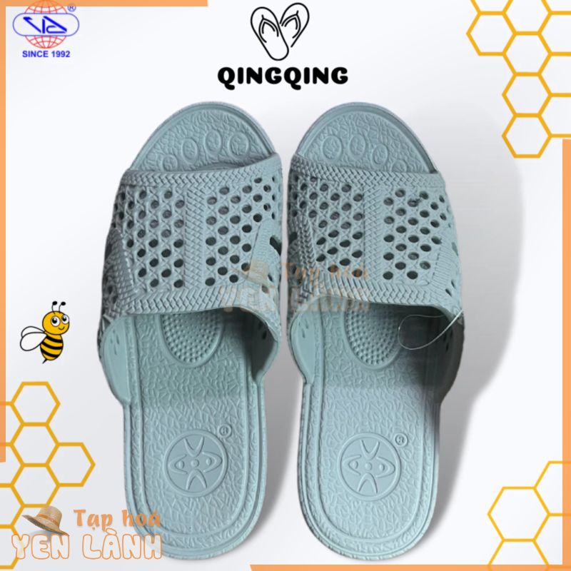 Dép tổ ong VAC XÁM (Lùi 1 size) nhựa EVA siêu nhẹ,êm chân,đủ size -Hàng chính hãng