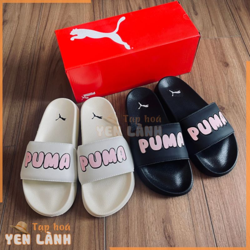 Dép nam nữ quai ngang Pu.ma Suede Leadcat  Slides êm nhẹ, thoải mái, dép chính hãng